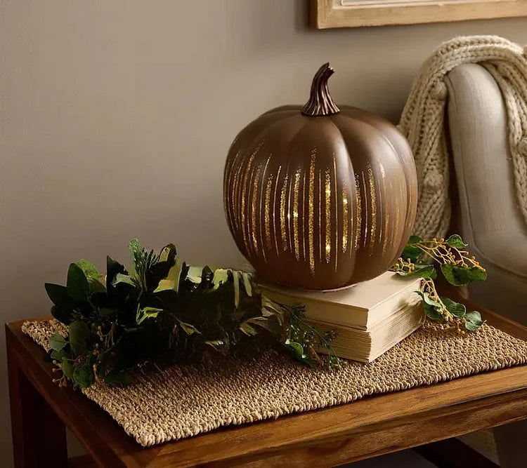š„2025 HOT SALE - šBuy Large, Get Small FREE! šāØ Illuminated Starry Night Pumpkins by ValerieāØ