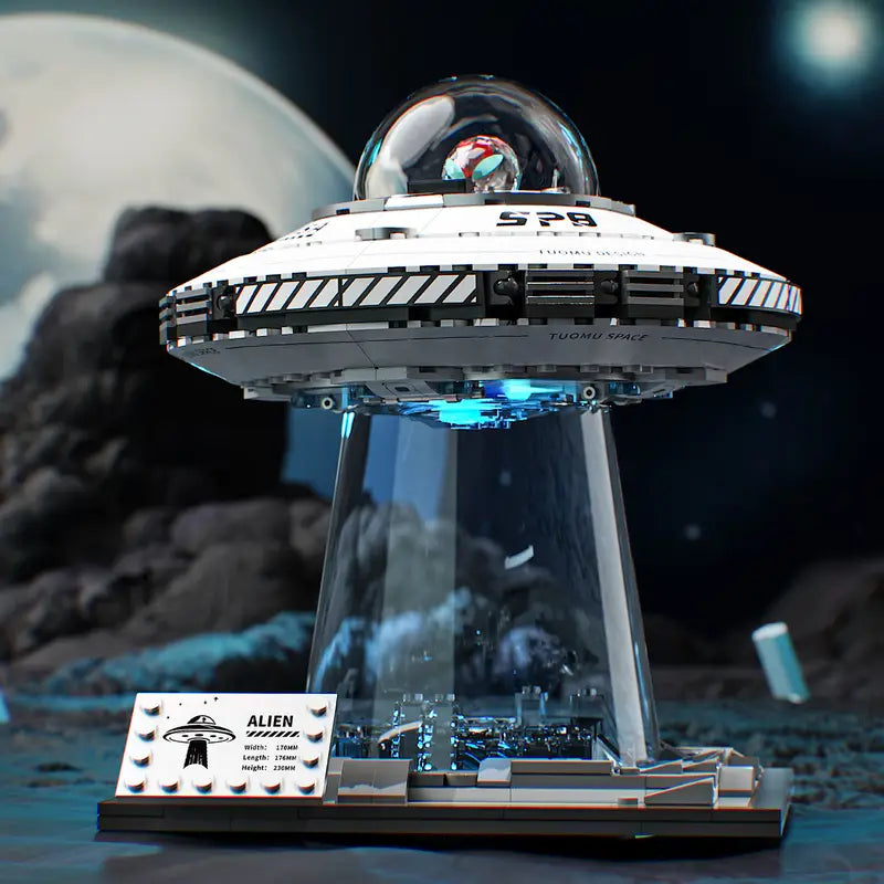 🛸Space UFO Spaceship Building Sets