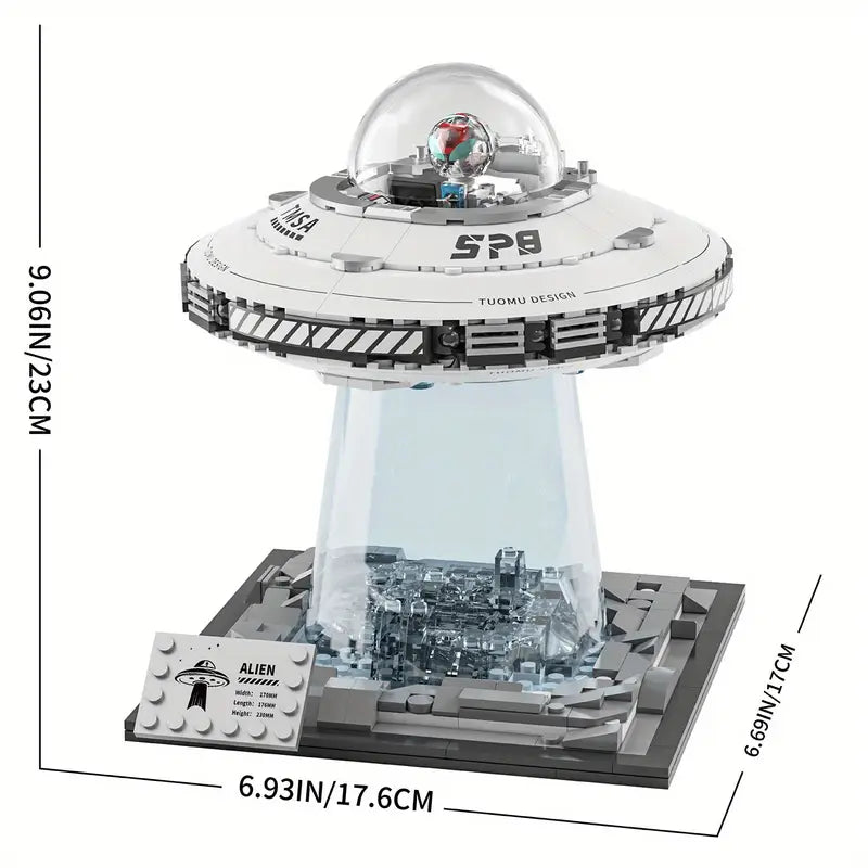 🛸Space UFO Spaceship Building Sets
