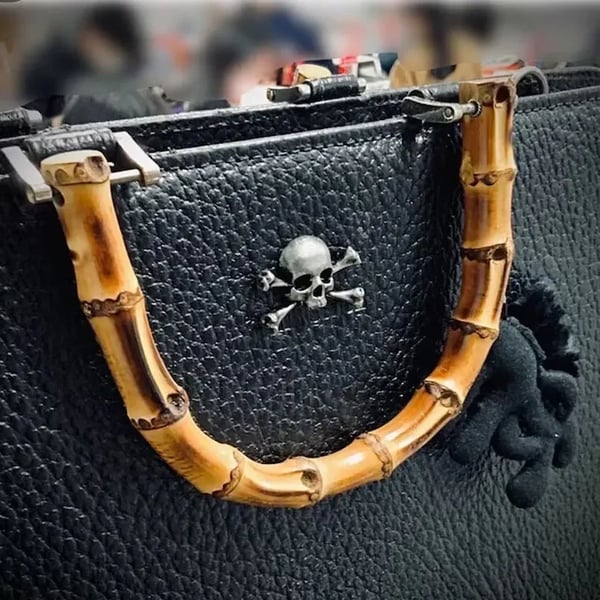 💀100% Handmade - 🔥Vintage Gothic Skull Brooch
