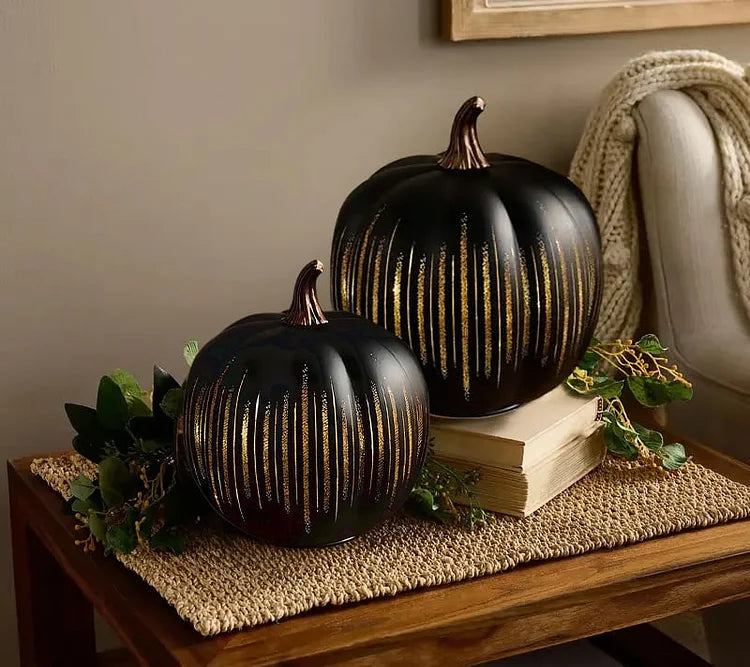 š„2025 HOT SALE - šBuy Large, Get Small FREE! šāØ Illuminated Starry Night Pumpkins by ValerieāØ