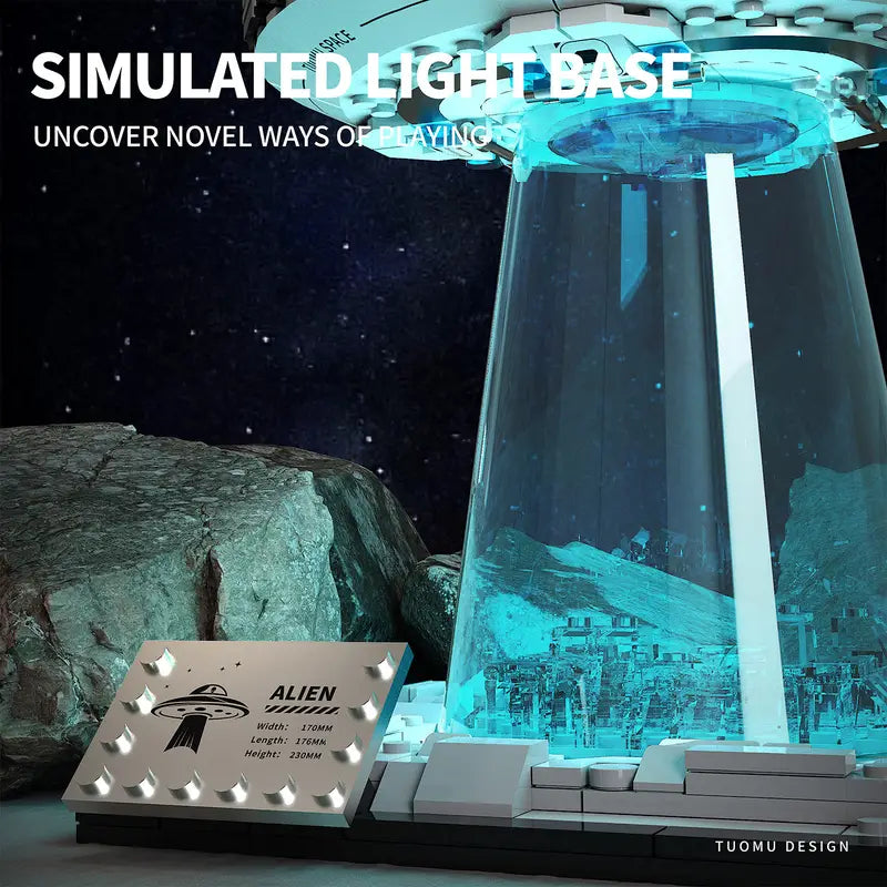 🛸Space UFO Spaceship Building Sets